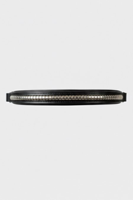 Amiko Straight Clincher Browband, Black