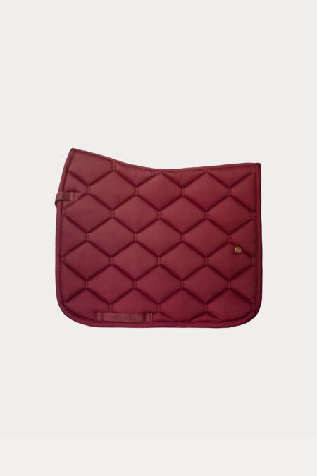 Amiko Dressage Saddle Pad, Wine