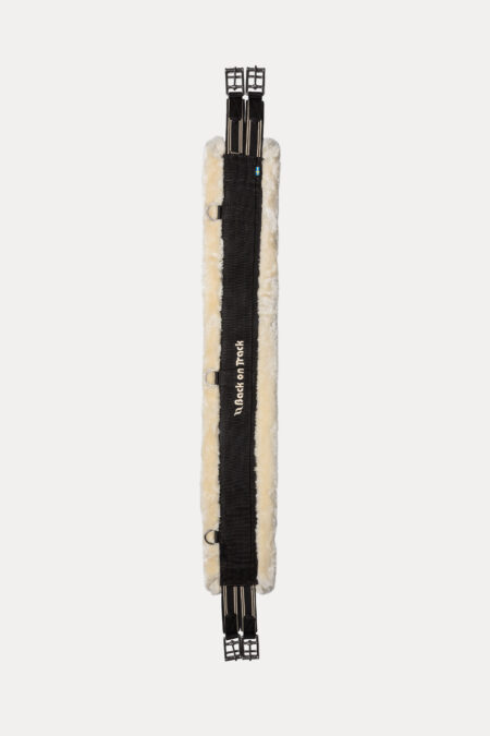 Back on Track, All-Purpose Girth Faux Fur Style, Dalby, Black/Creme