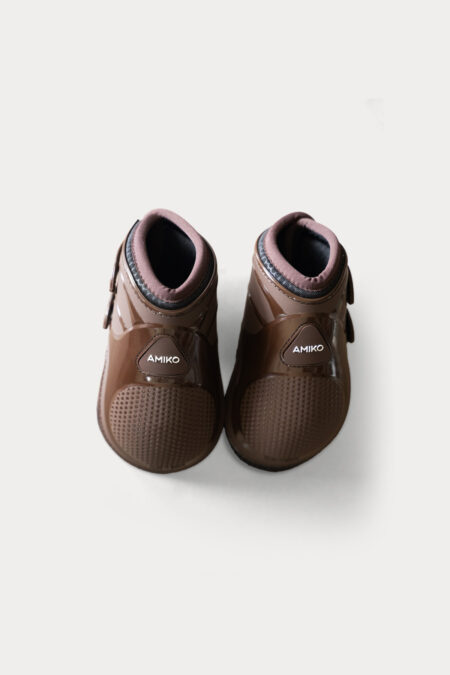 Amiko Performance Fetlock Boots, Dark Brown