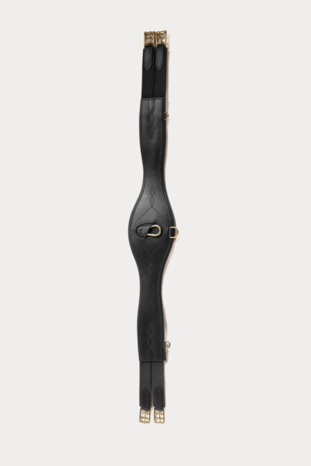 Amiko Allround Girth Leather, Black