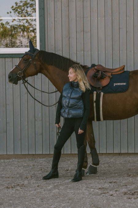 Pomme Kenny Puffer Vest, Midnight Blue