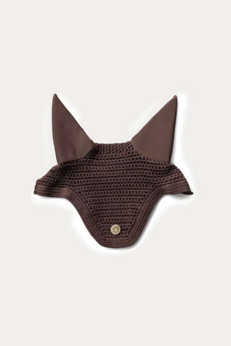 Amiko Fly Veil, Chocolate Brown