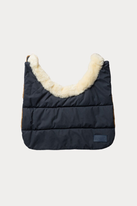 Amiko Horse BIB, Navy/Creme Fur