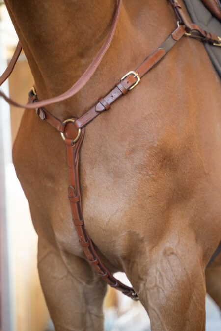 Amiko Bridge Breastplate, Cognac