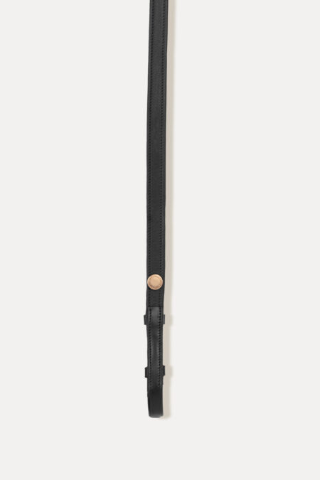 Amiko Leather Reins, Black