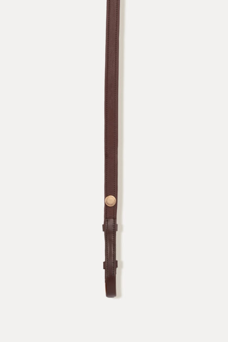 Amiko Leather Reins, Havana Brown