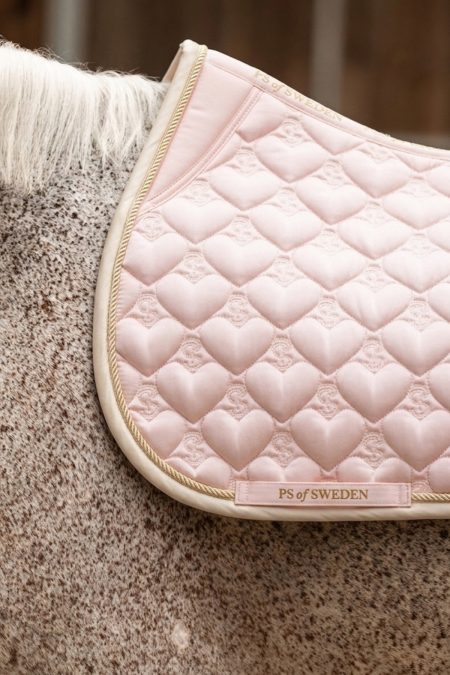 PS Of Sweden, Saddle Pad Heart Jump, Whipped Pink