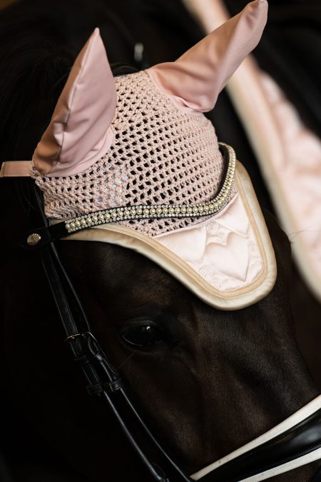 PS Of Sweden, Ear Bonnet Quilted Heart, Whipped Pink